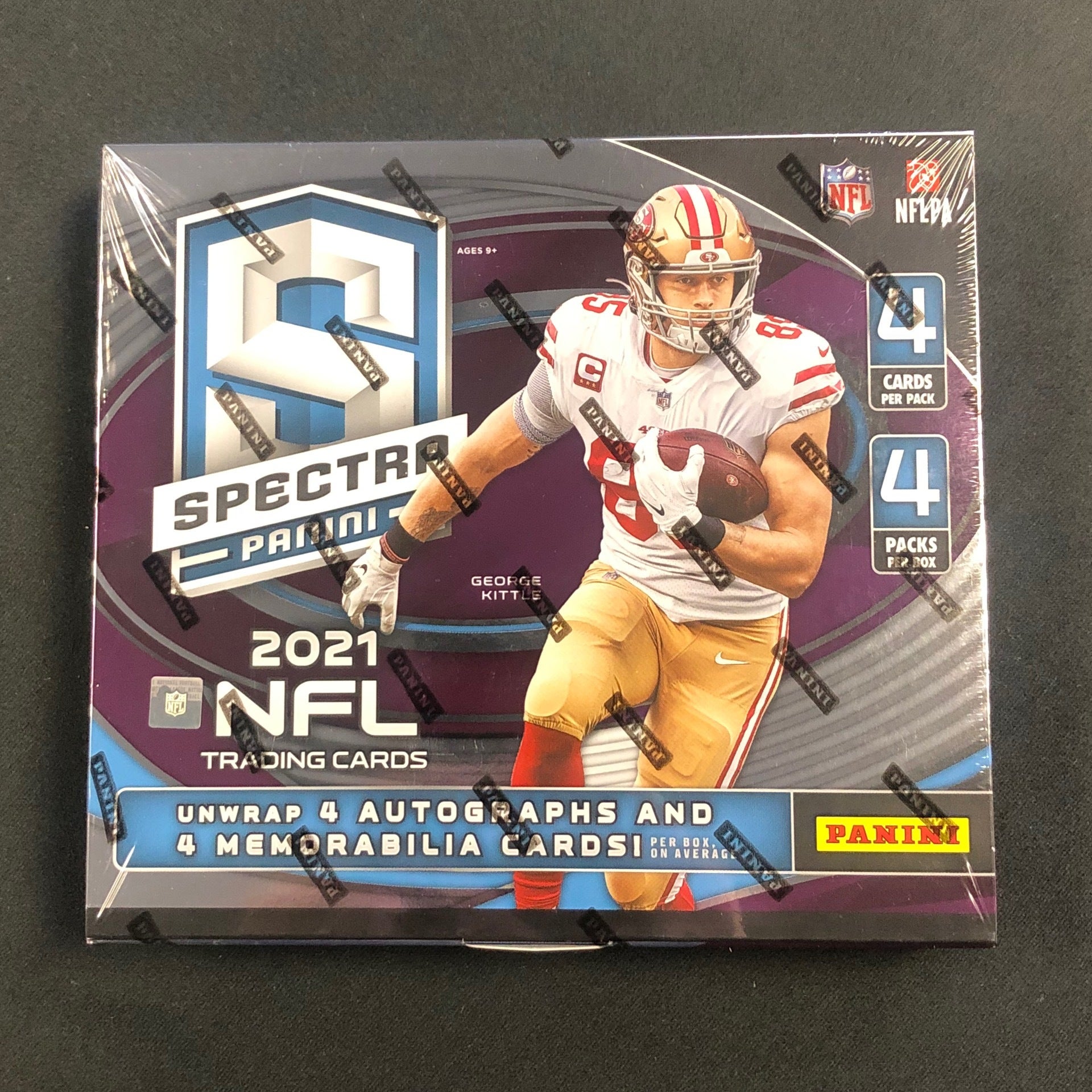 2021 Panini Spectra Football Hobby Box NFL