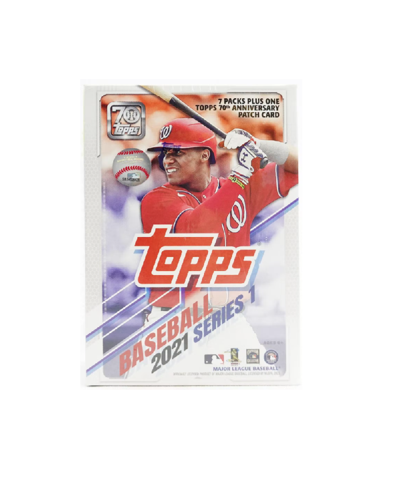 MLB Topps 2021 Big League Baseball Trading Card Blaster Box [10 Packs]
