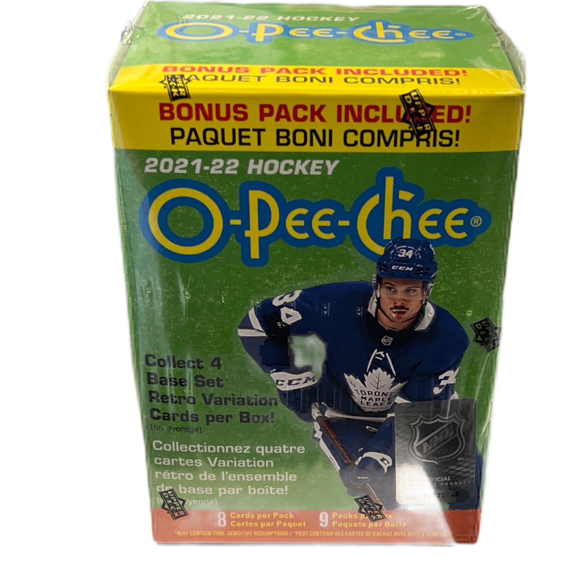 2021-22 O-Pee-Chee Hockey Cards (Blaster)