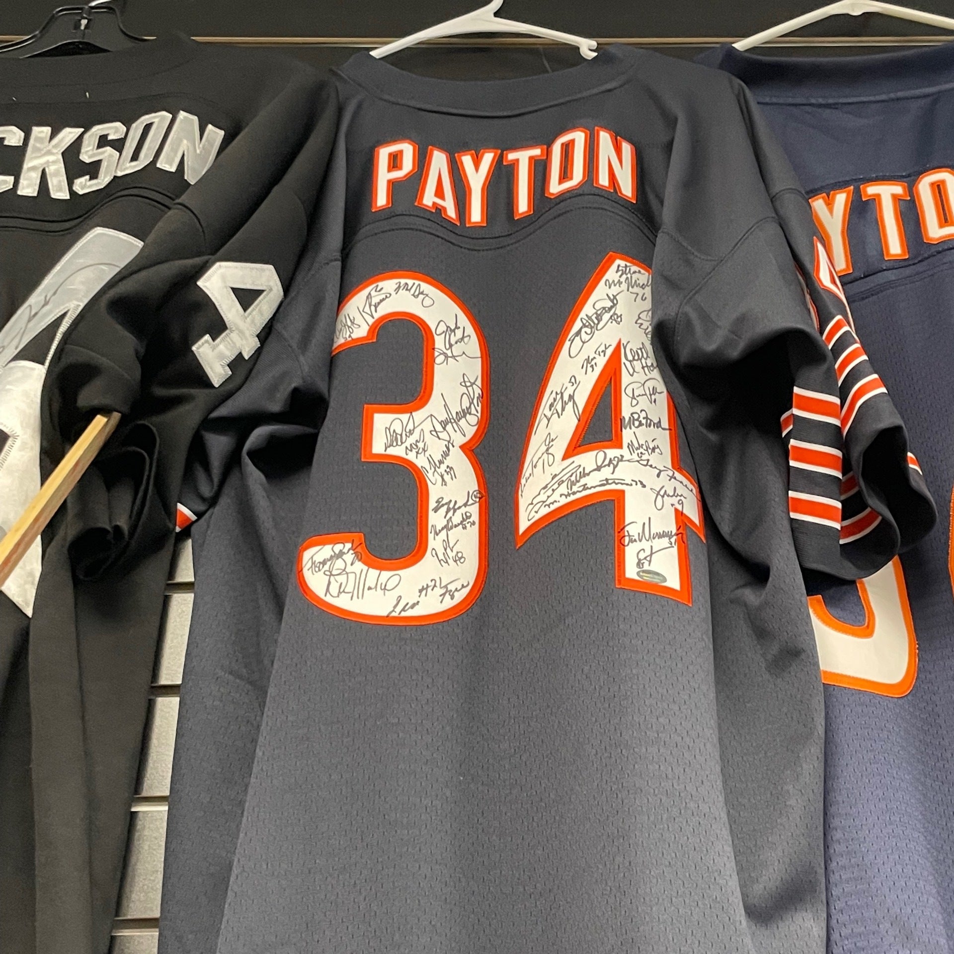 Walter Payton Chicago Bears NFL Original Autographed Jerseys for sale