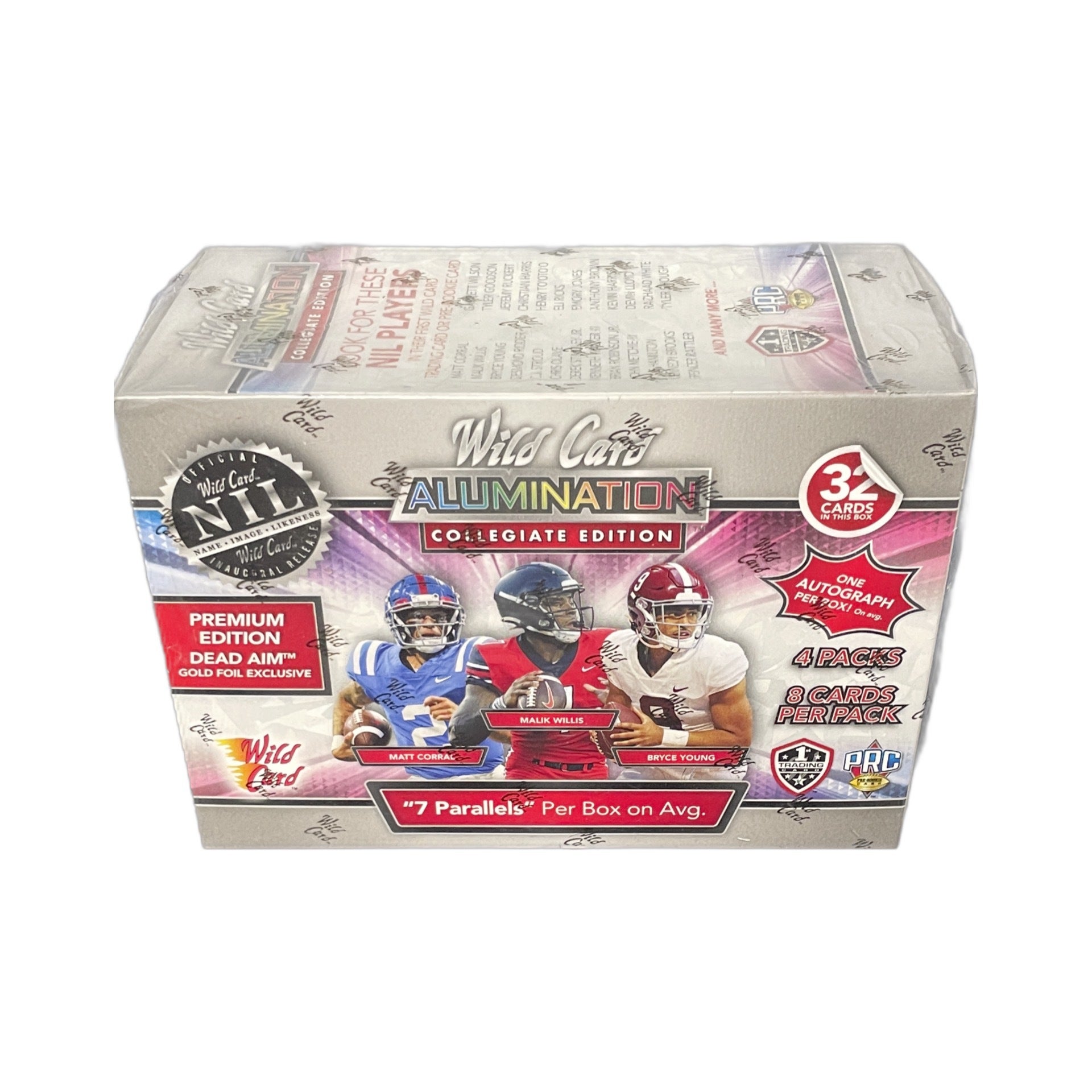 2021 Wild Card Alumination NIL Football Collegiate Edition Box