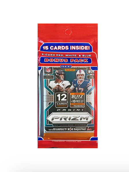 2021 Panini Prizm Football, Cello Multi-Pack Box