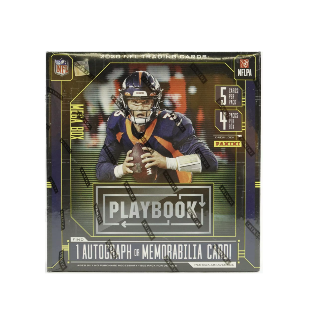 2021 Panini Playbook Football Mega Box (Orange Parallels)