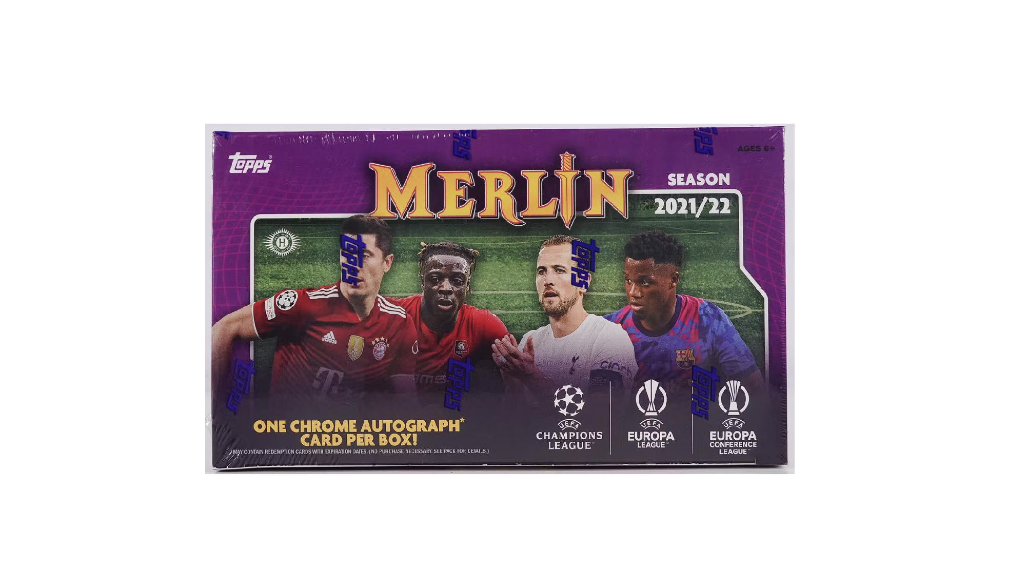 2021-22 Topps UEFA Champions League Collection Soccer 7-Pack Blaster Box