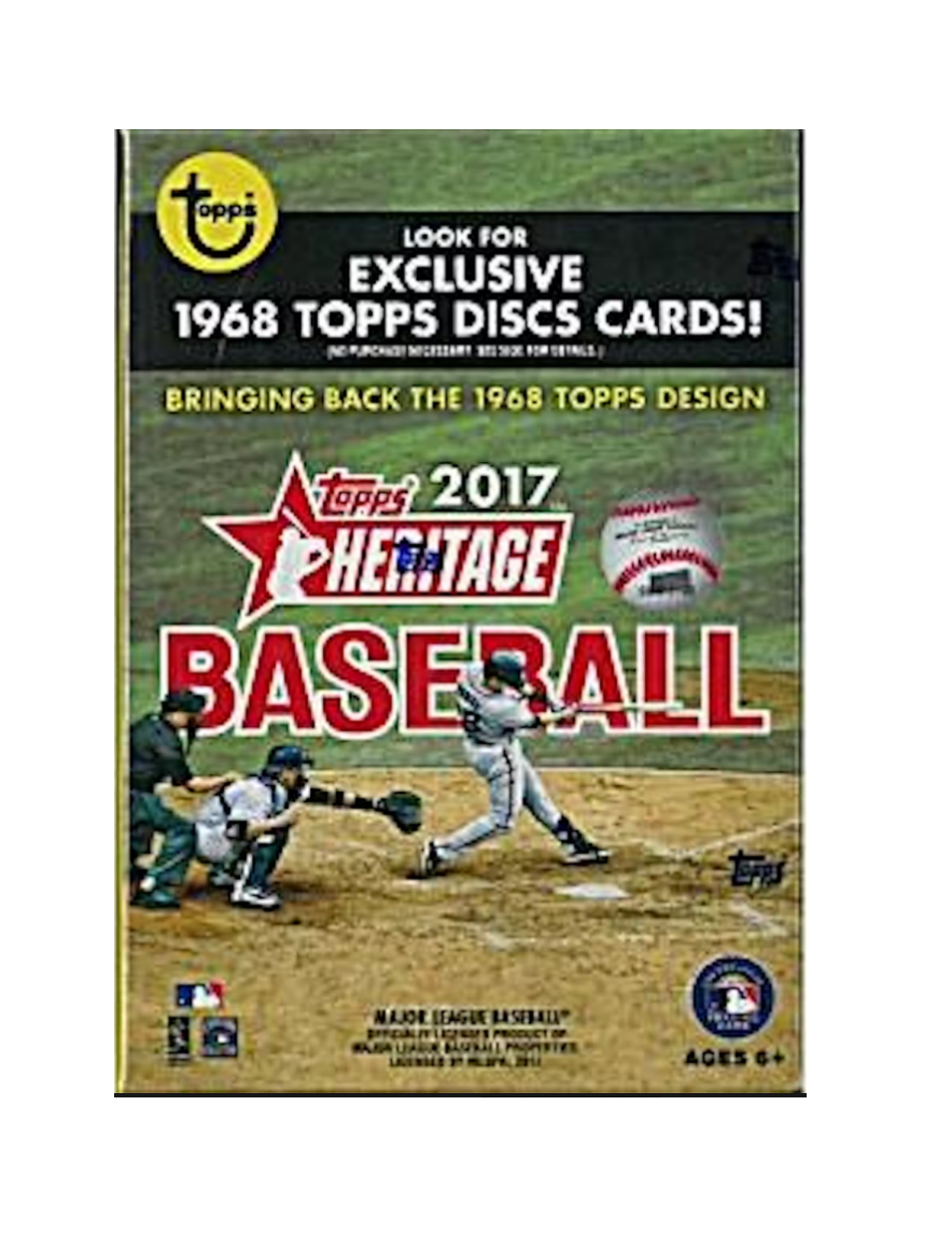 2017 Topps Heritage Baseball - Blaster Box