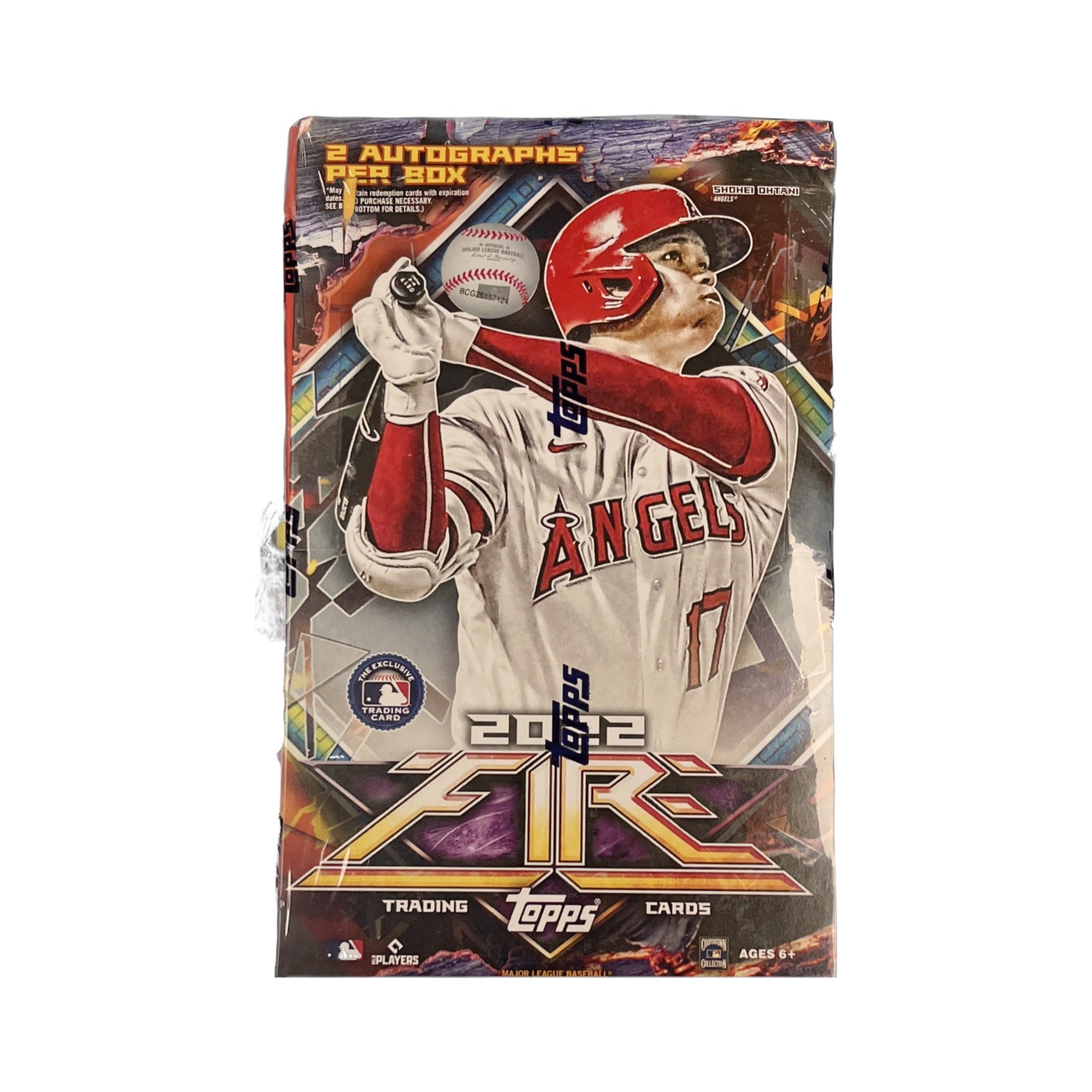 MLB 2022 Topps FIRE HOBBY Collectors box - スポーツ選手