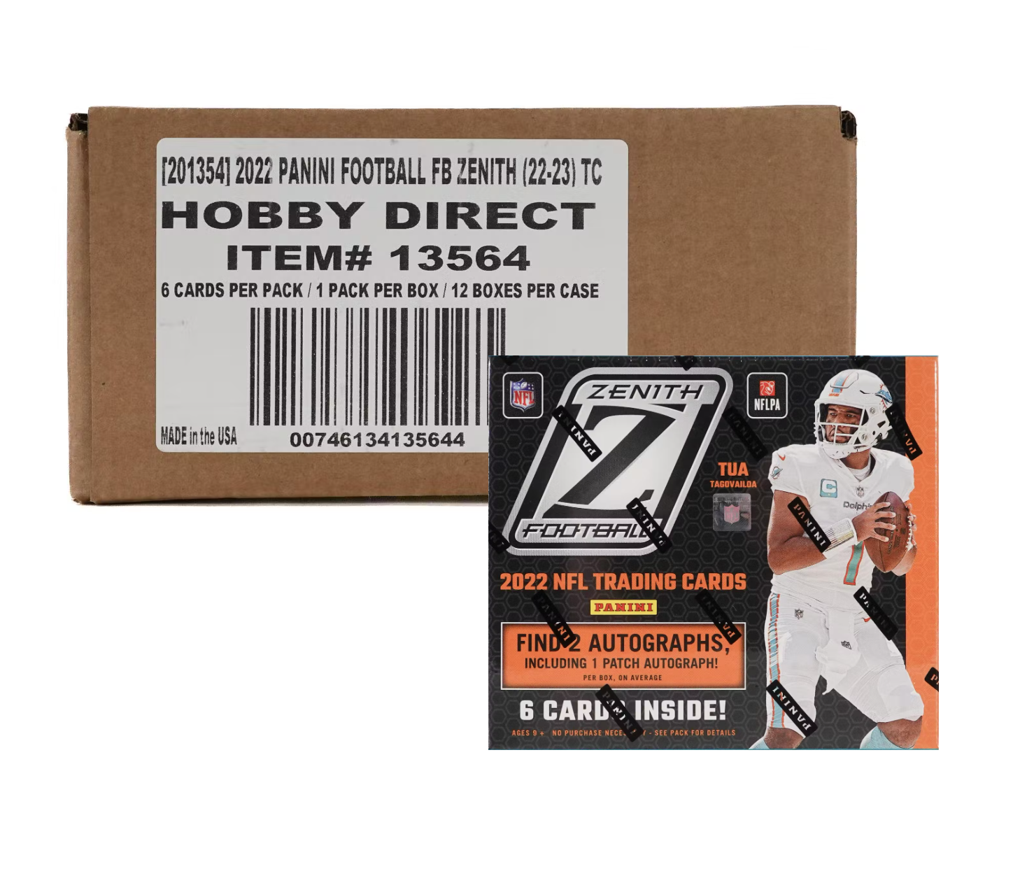 2022 Panini Zenith Football Hobby Box