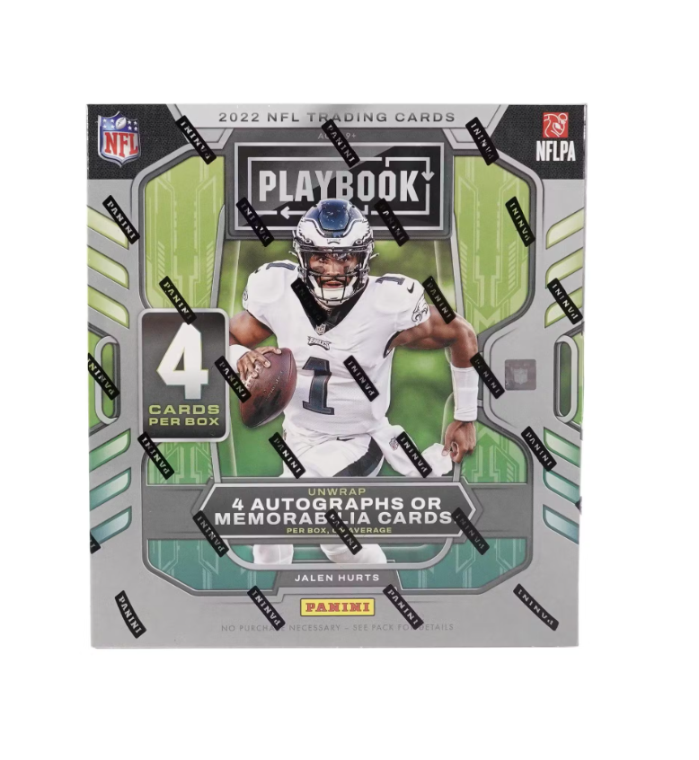 2022 Panini Playbook Football Hobby Box (Presell)