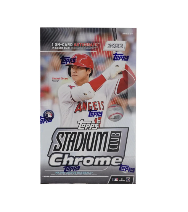 2022 Topps Stadium Club Chome SUPERFRACTOR Auto SHOHEI OHTANI 1/1