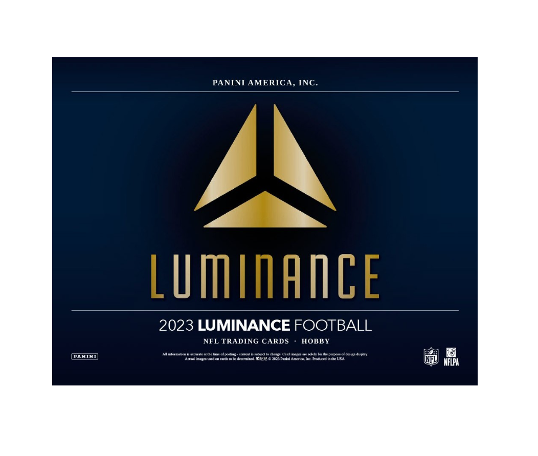 2023 Panini Luminance Football Hobby Box (Preorder) The Awesome Card Shop