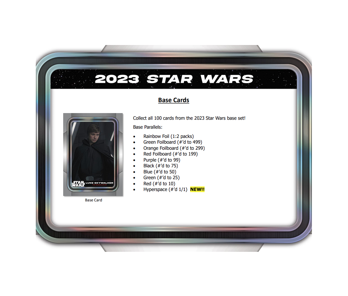 2023 Topps Star Wars Flagship Hobby Super Box | The Awesome Card Shop