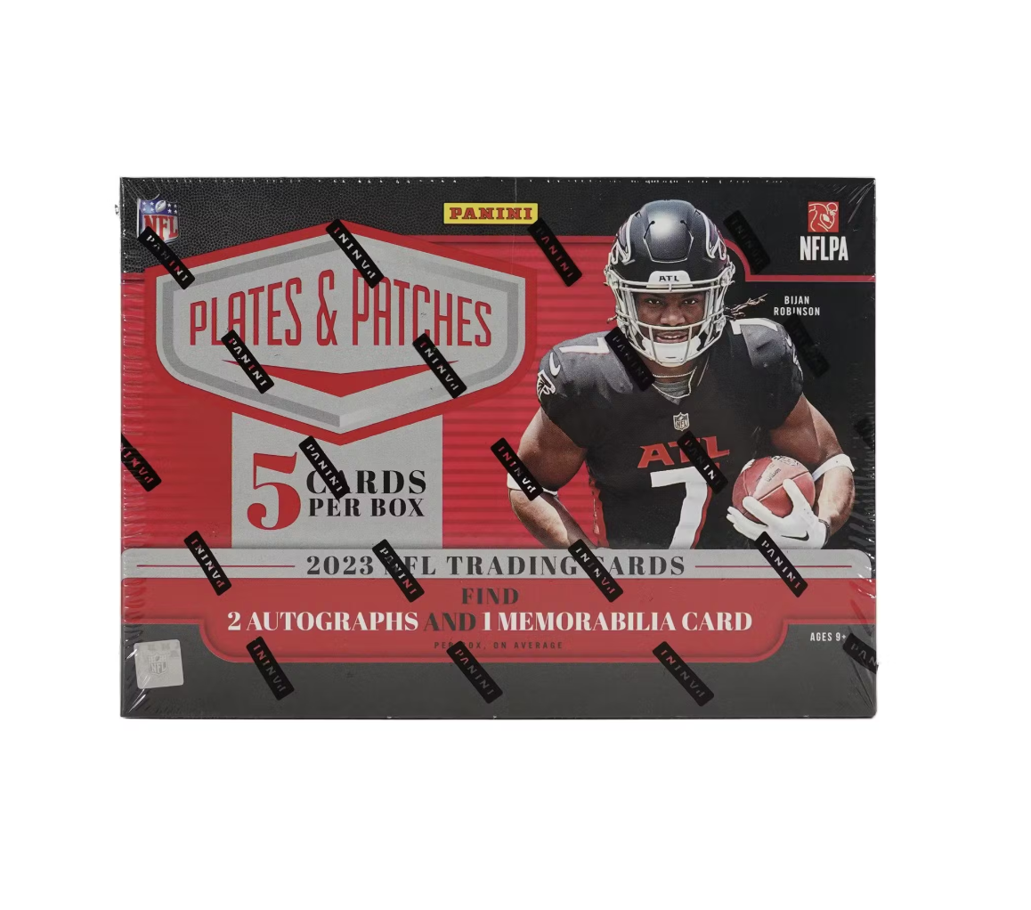 2023 Panini Plates & Patches Football Checklist, Set Info, Boxes