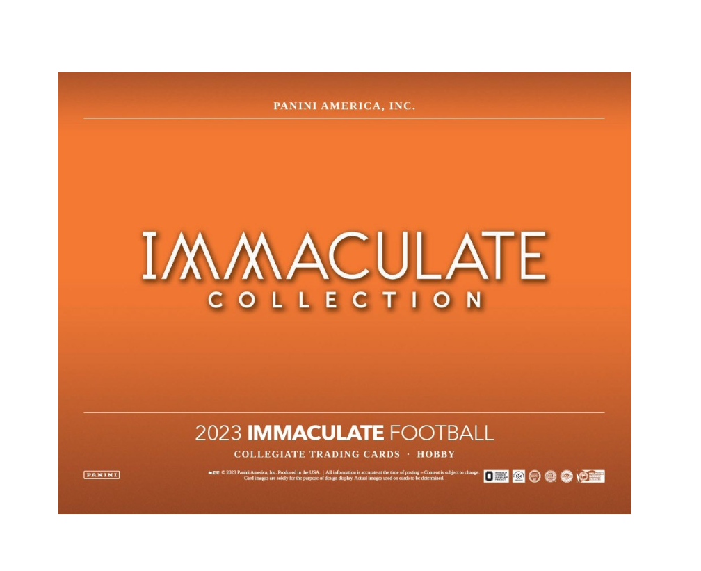 2021 Panini Immaculate Collegiate Football Hobby Box