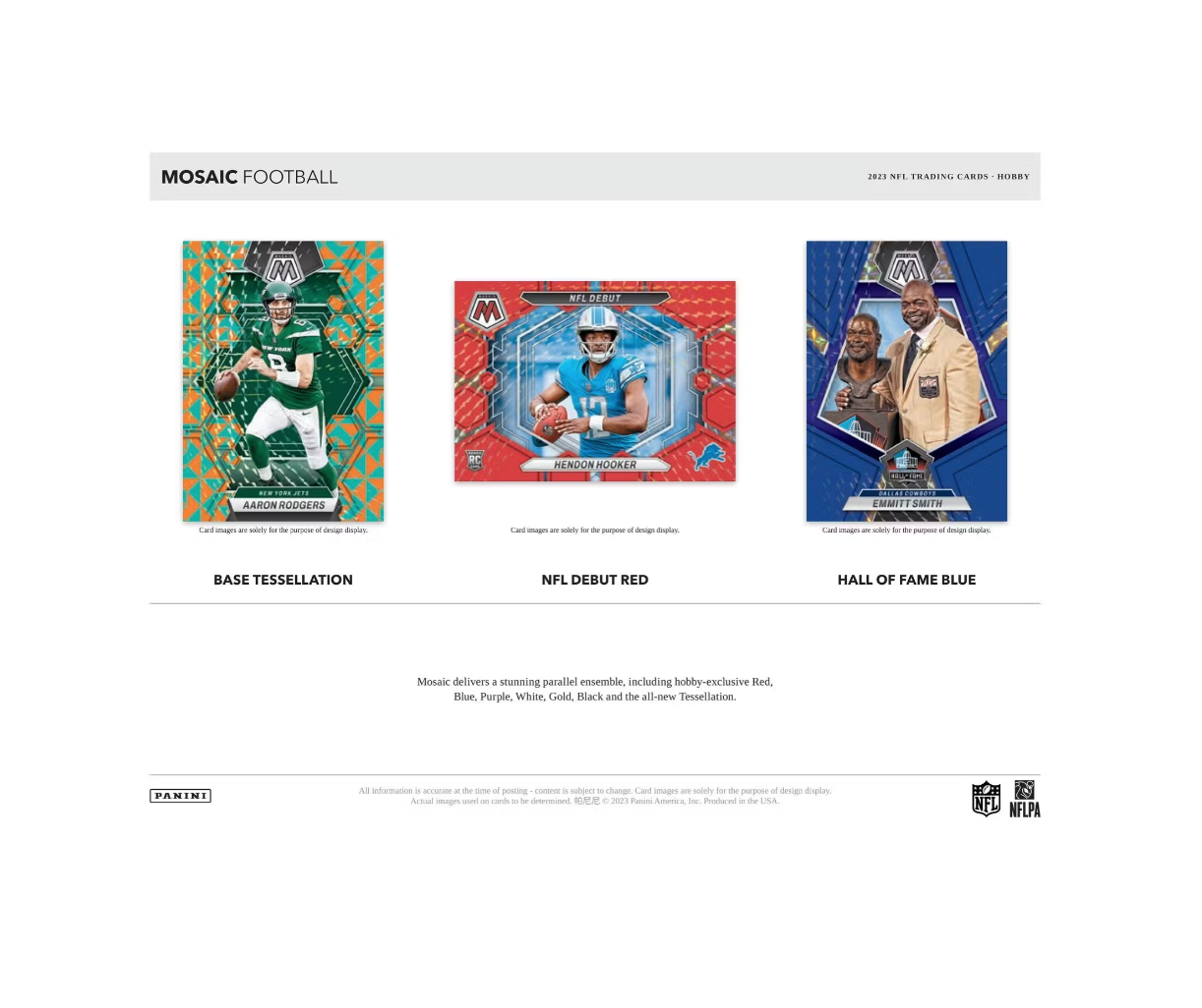 2023 Panini Mosaic Football NFL Blaster Box