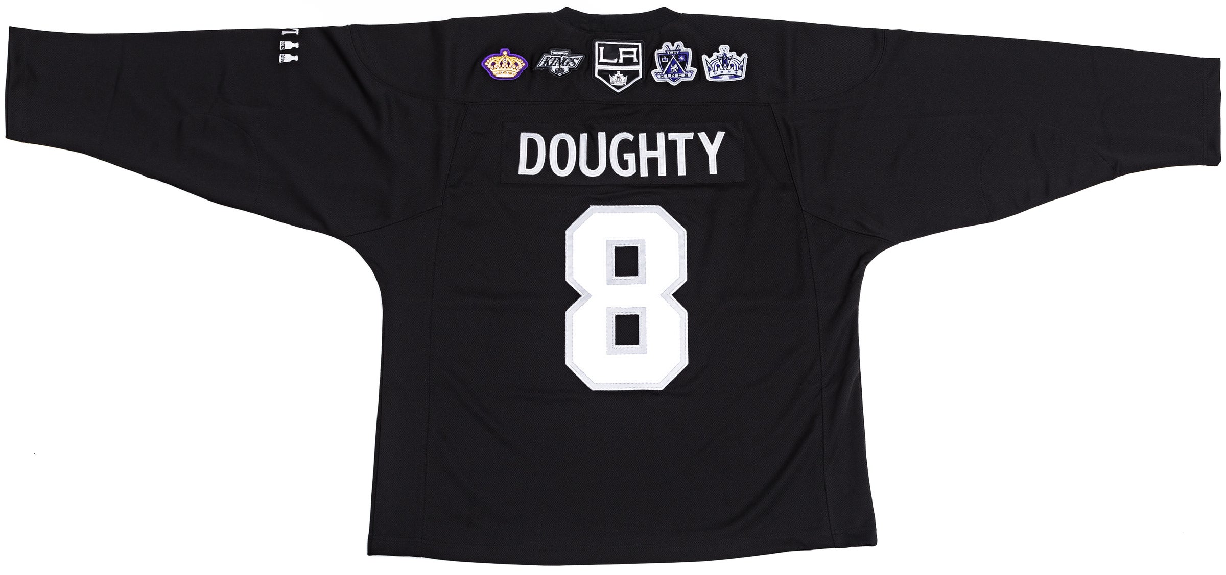 Fanatics Branded NHL Men's Los Angeles Kings Drew Doughty #8 Black Player T-Shirt, Small