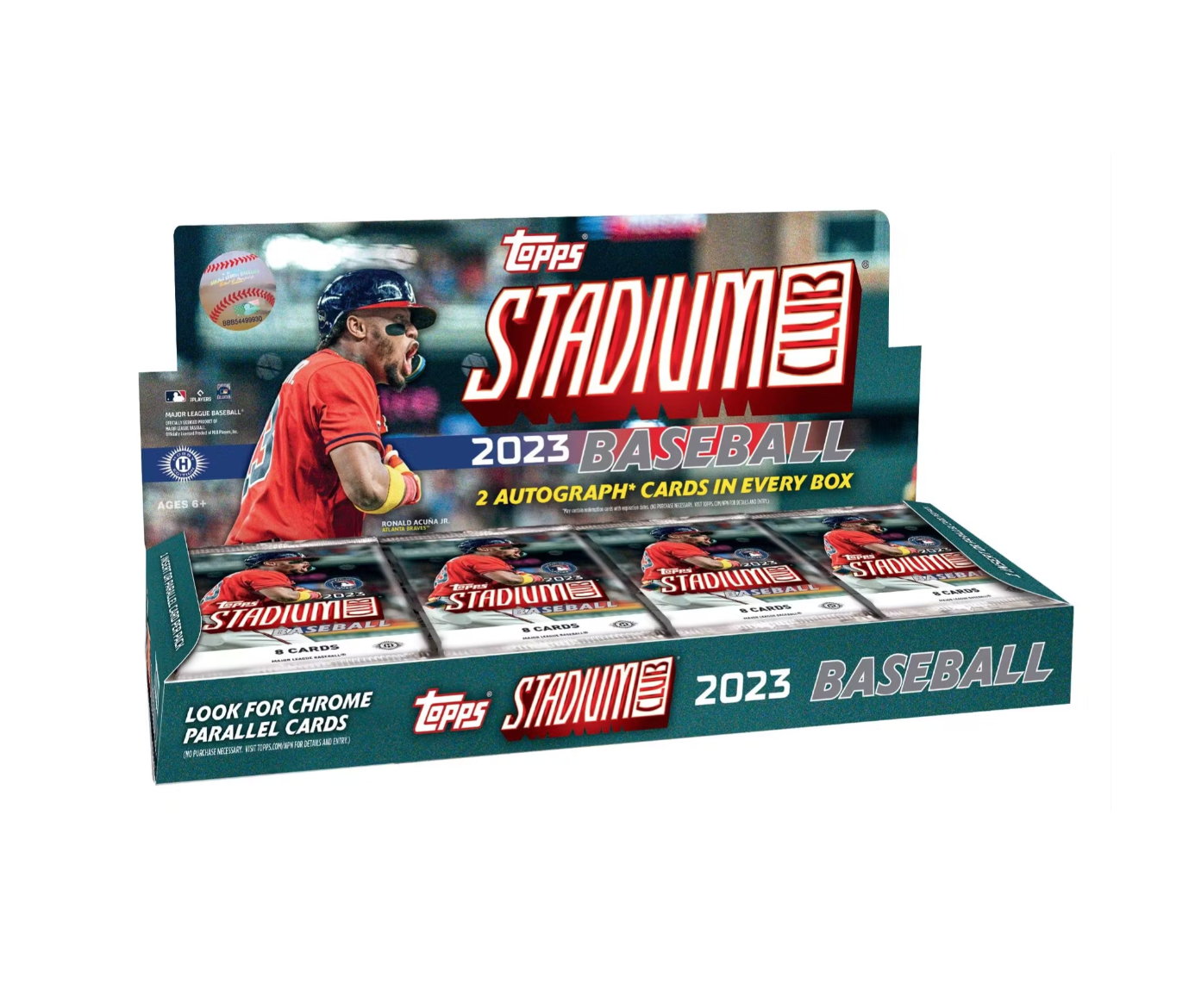 2021 Topps Stadium Club Baseball 8-Pack Blaster Box