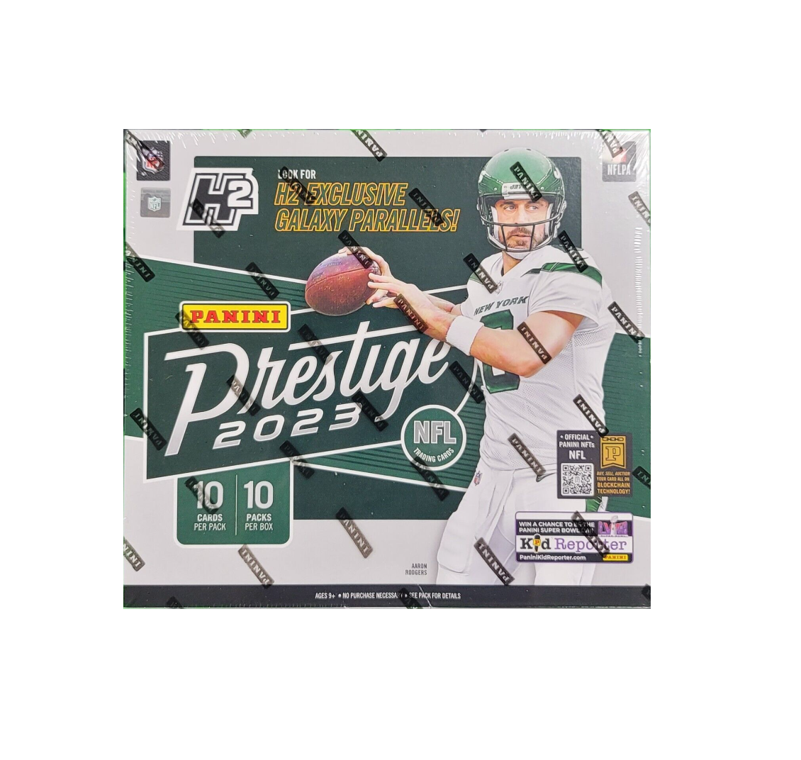 2023 Panini Prestige Football H2 Hobby Box The Awesome Card Shop