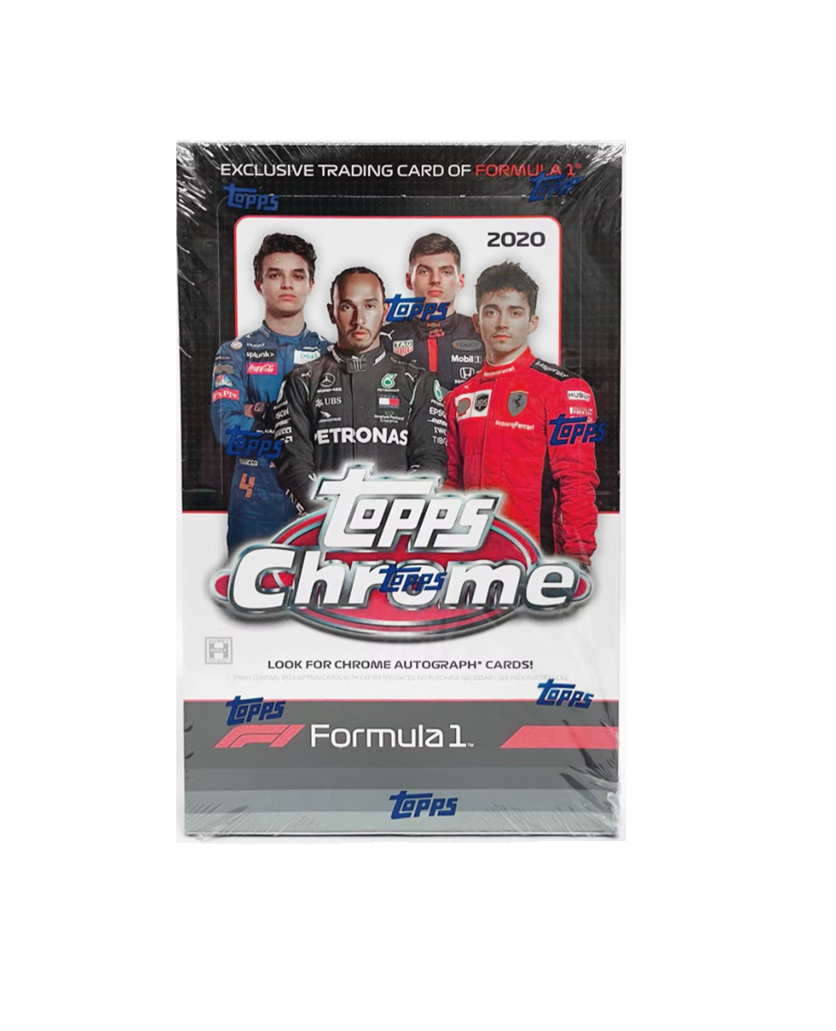 2020 Topps Chrome Formula 1 Chrome 12 Box Sealed Case | The